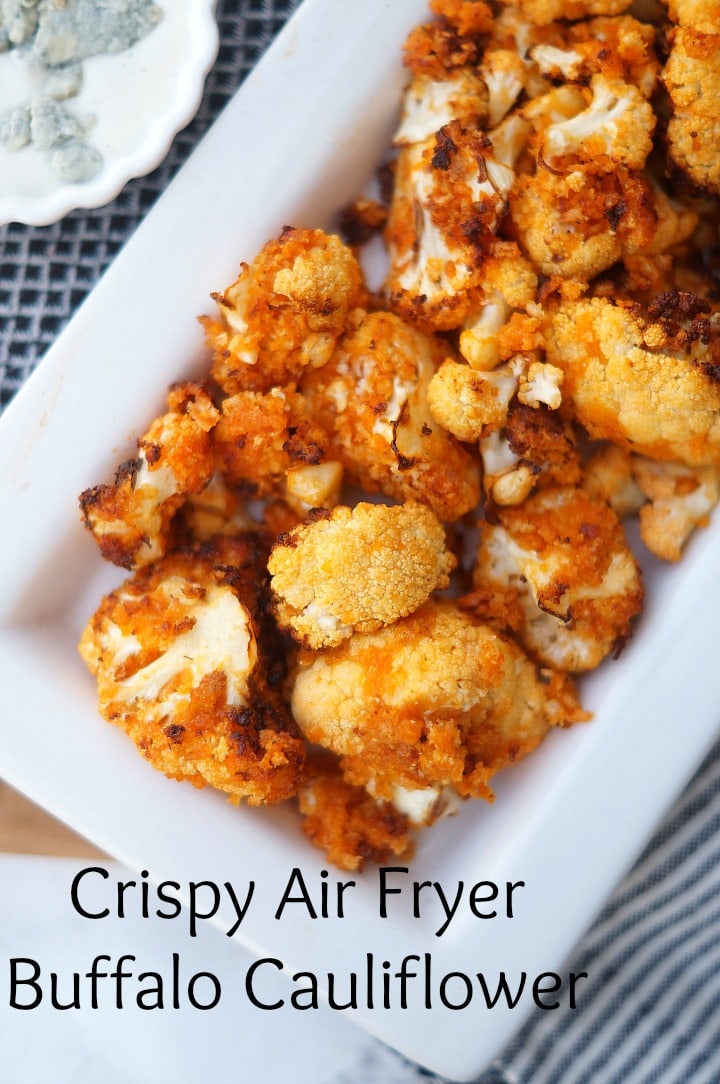 Crispy Air Fryer Buffalo Cauliflower 