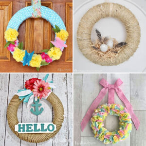 15 DIY Spring Wreath Ideas For Your Front Door