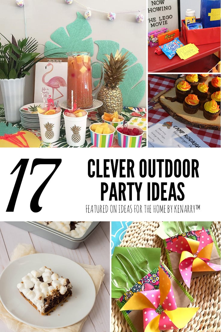 18 Clever Outdoor Party Ideas   Ideas for the Home