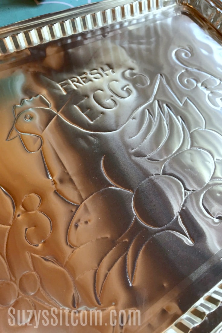 Embossing disposable aluminum cookie sheets is an easy technique that results in amazing and unique art.  Learn how to emboss aluminum with this simple tutorial.