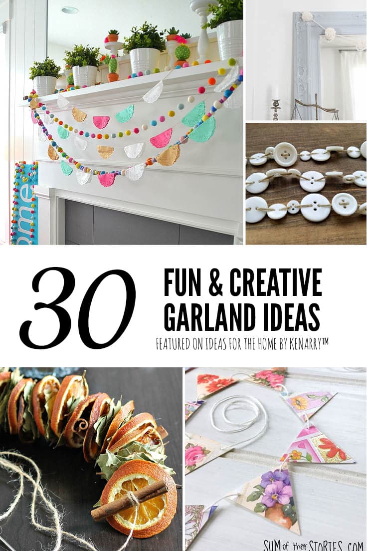 30 Fun & Creative Garland Ideas