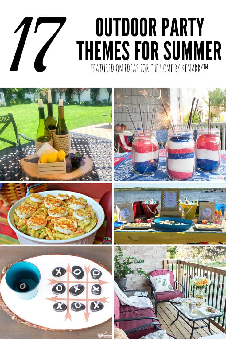 17 Clever Outdoor Party Ideas