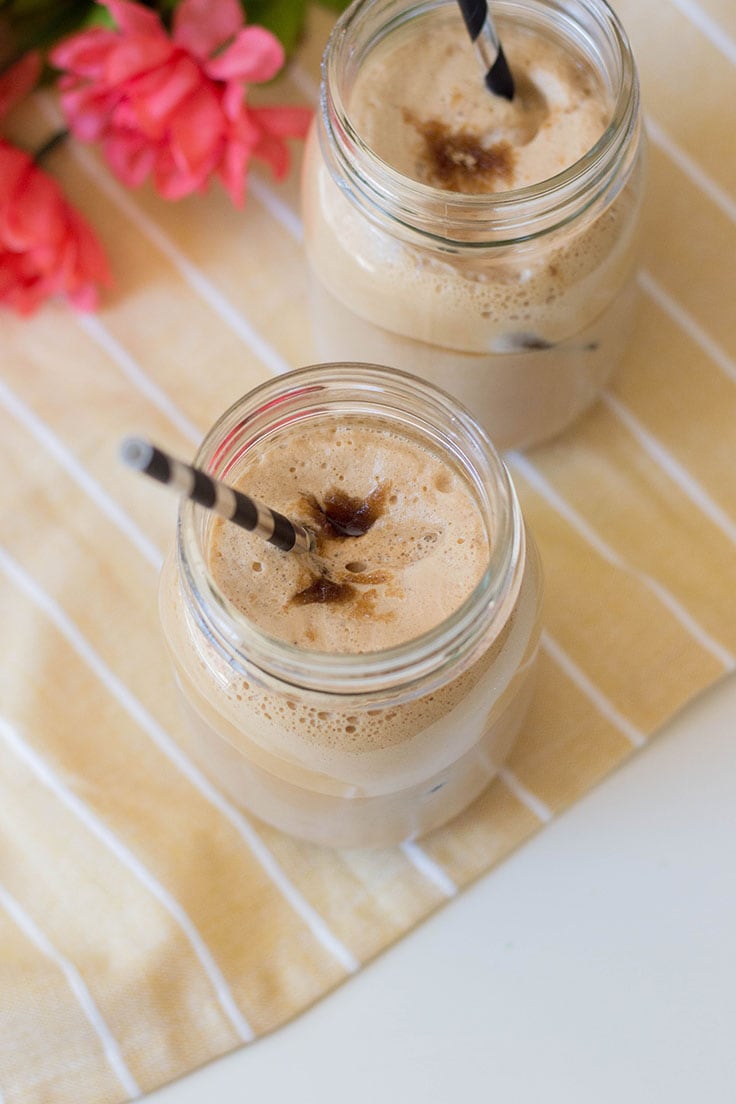 Looking for a caffeinated way to refresh? This frappe coffee drink will give you the burst of deliciousness and energy you need this summer.