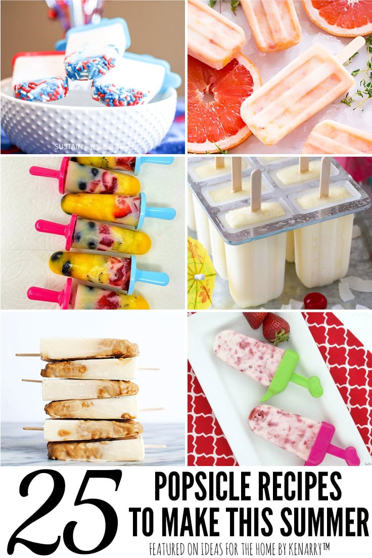 25 Popsicle Recipes to Make This Summer