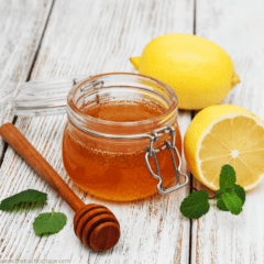 Homemade Lemon Infused Honey is so easy to make. Adorn your jars of lemon infused honey with these free printable labels - perfect for gift giving!