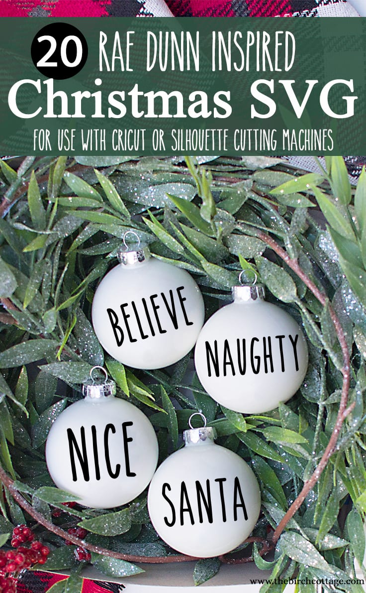 You Choose Rae Dunn Glass and Ceramic Christmas Ornaments