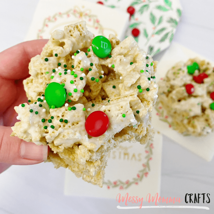 Chex Marshmallow Cereal Bars: Easy Christmas Treat