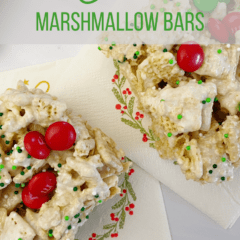 Are you looking to make something sweet that the whole family will enjoy? These Chex Marshmallow Bars are an easy no-bake option, perfect for the Christmas season.
