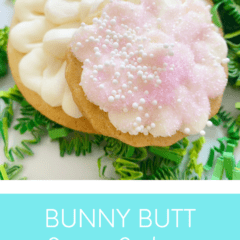 These Quick and Easy Bunny Butt Cookies are a cute way to add a little sweetness to your Easter festivities with your family and friends. Whether you eat them with your coffee or have one after dinner, they're a fantastic sweet.