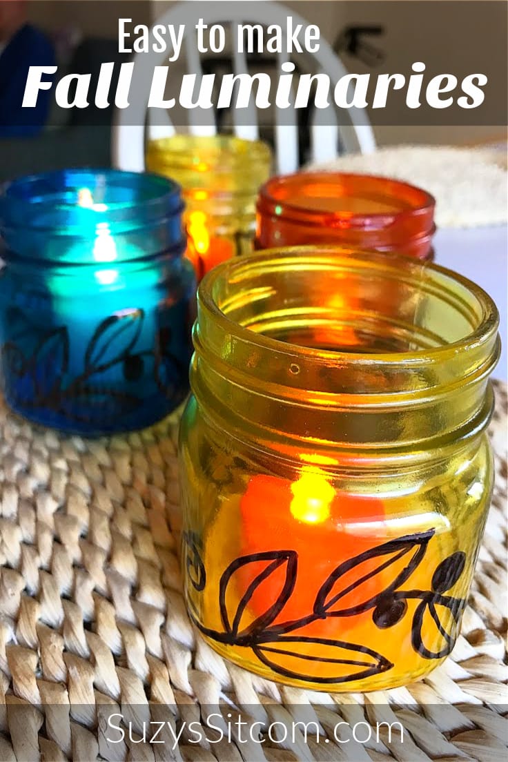 Easy to Make Fall Luminaries - Ideas for the Home