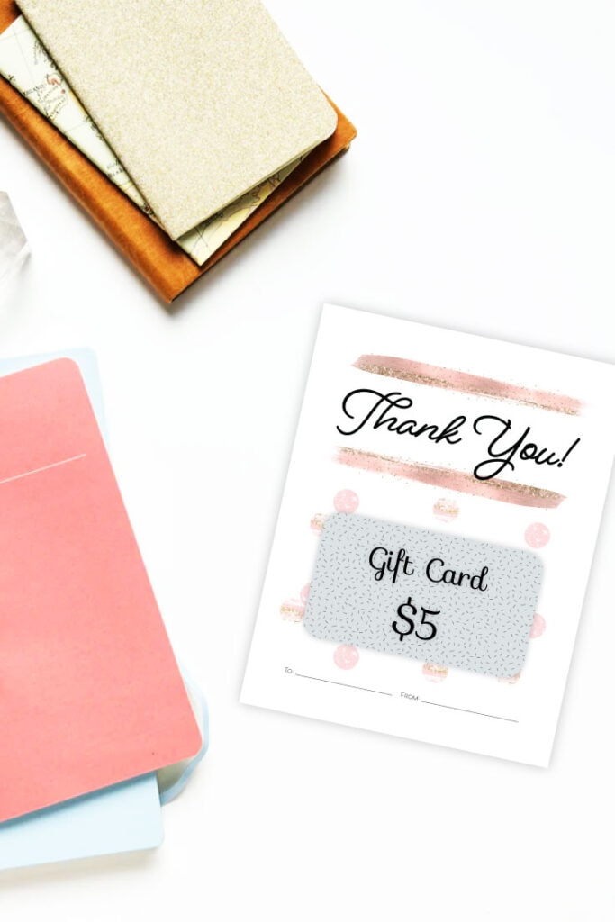 Free Printable Gift Card Holder - Ideas for the Home
