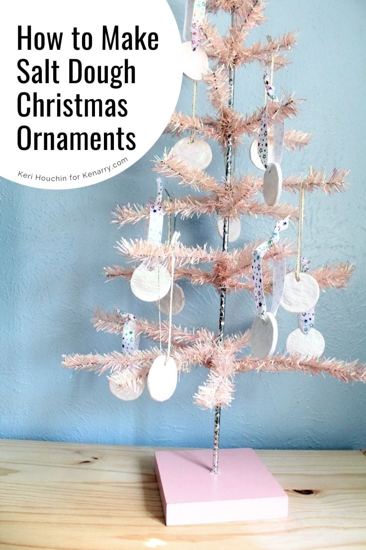 How to make salt dough Christmas ornaments.