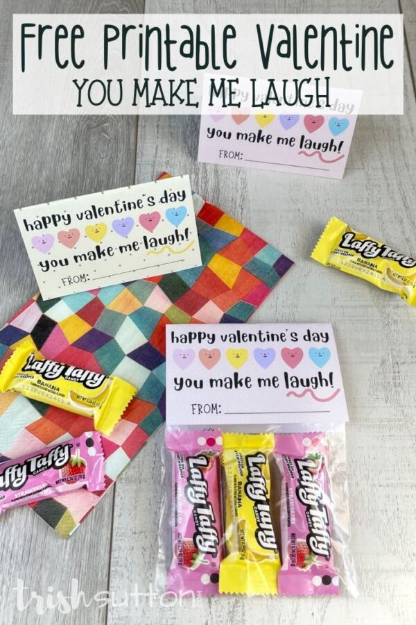 Free Laffy Taffy Valentine Printable For Kids - Ideas for the Home