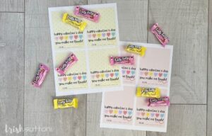 Free Laffy Taffy Valentine Printable For Kids - Ideas for the Home