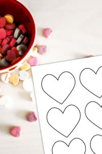 Heart Printable Pages - Free Download - Ideas for the Home