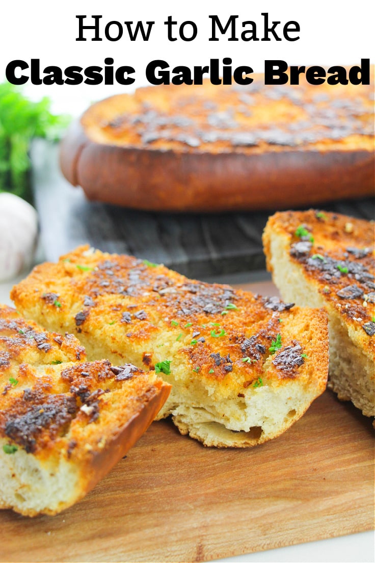 How to make classic garlic bread.