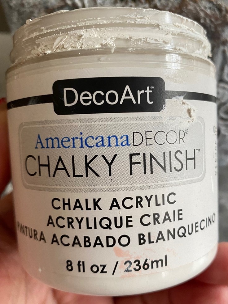 white chalk paint