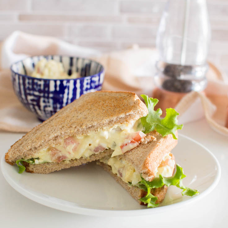 Healthy Egg Salad Sandwich
