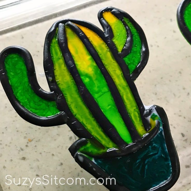 Make Cactus Suncatchers with Polymer Clay