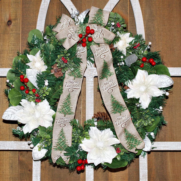 How To Make A Wreath Bow