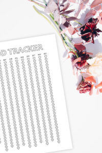 Printable Mood Tracker - Ideas for the Home