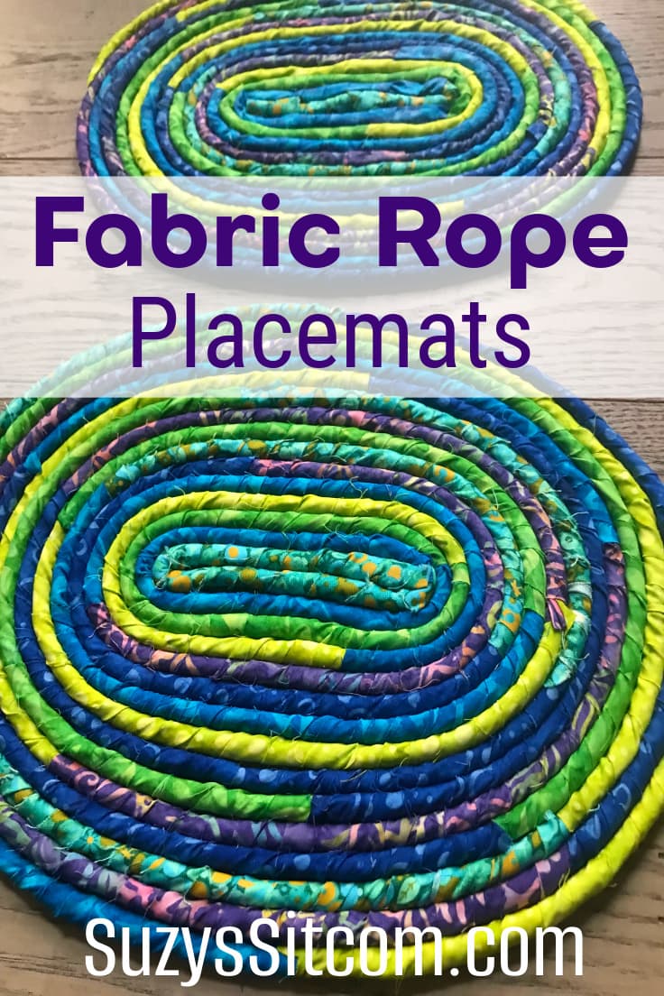 Fabric rope placemats