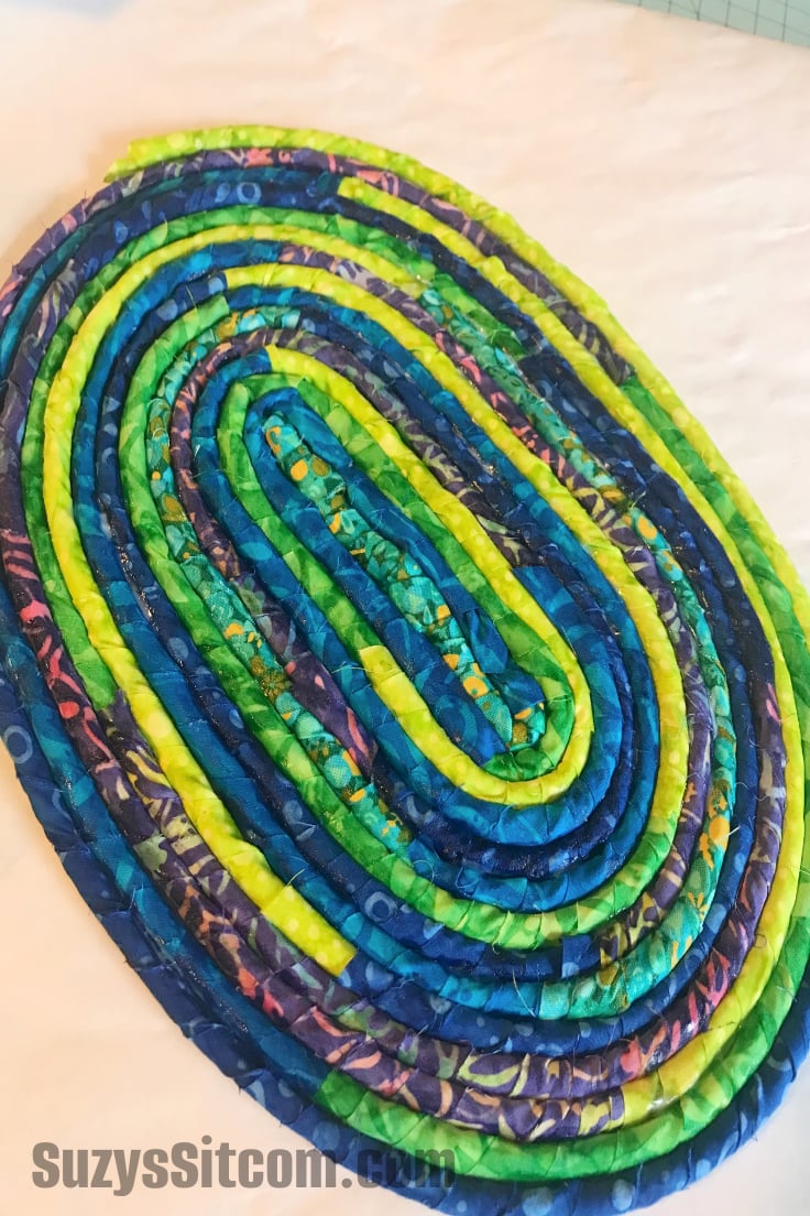 Fabric rope placemat
