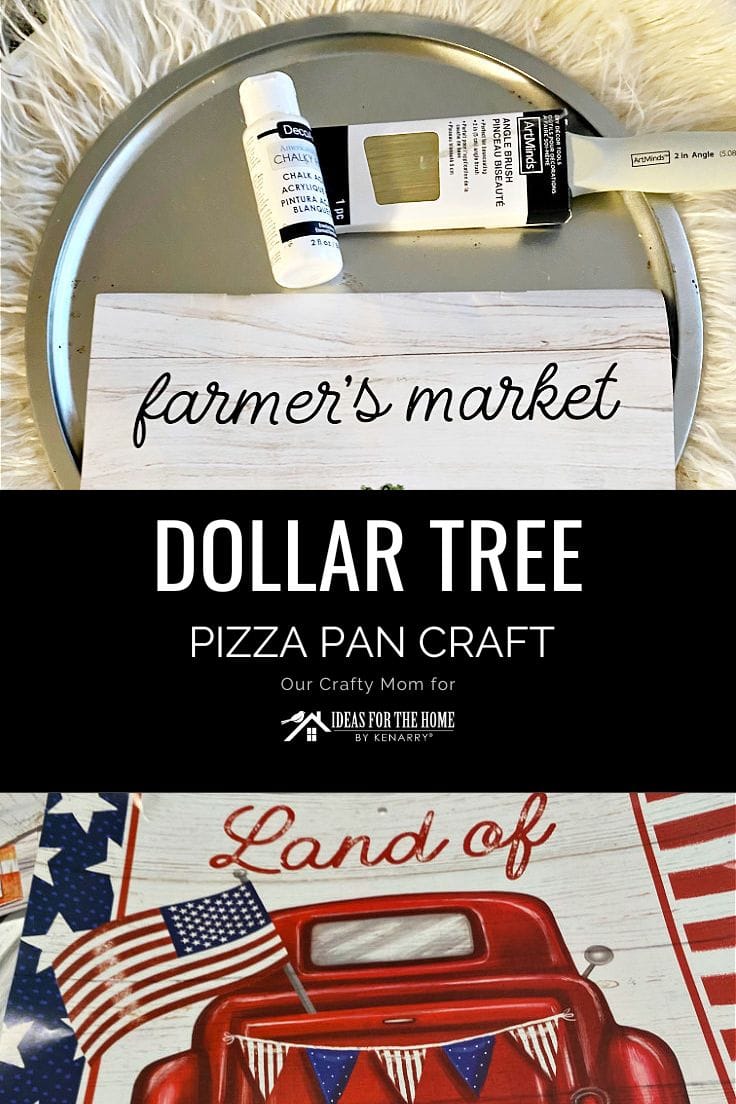 supplies pin collage pizza pan craft