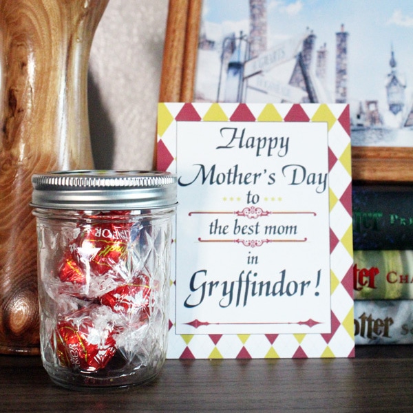 Happy Mother's Day to the best mom in Gryffindor card from One Mama's Daily Drama.