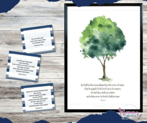 Free printable encouraging Bible verse cards for men