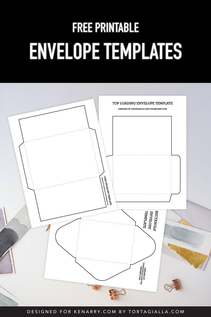Free Printable Square Envelope Template