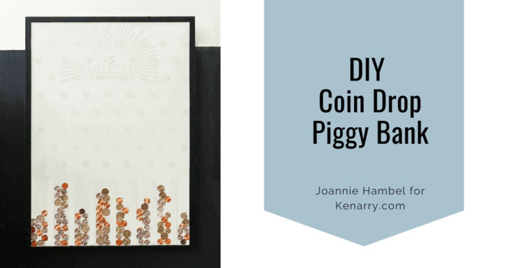 Fun DIY Coin Drop Piggy Bank Wall Decor - Ideas for the Home