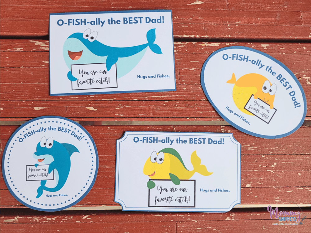 Free Printable Father's Day Tackle Box Tags 