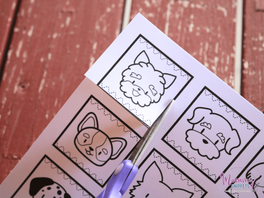 Free Printable Cute Stickers- Black and White