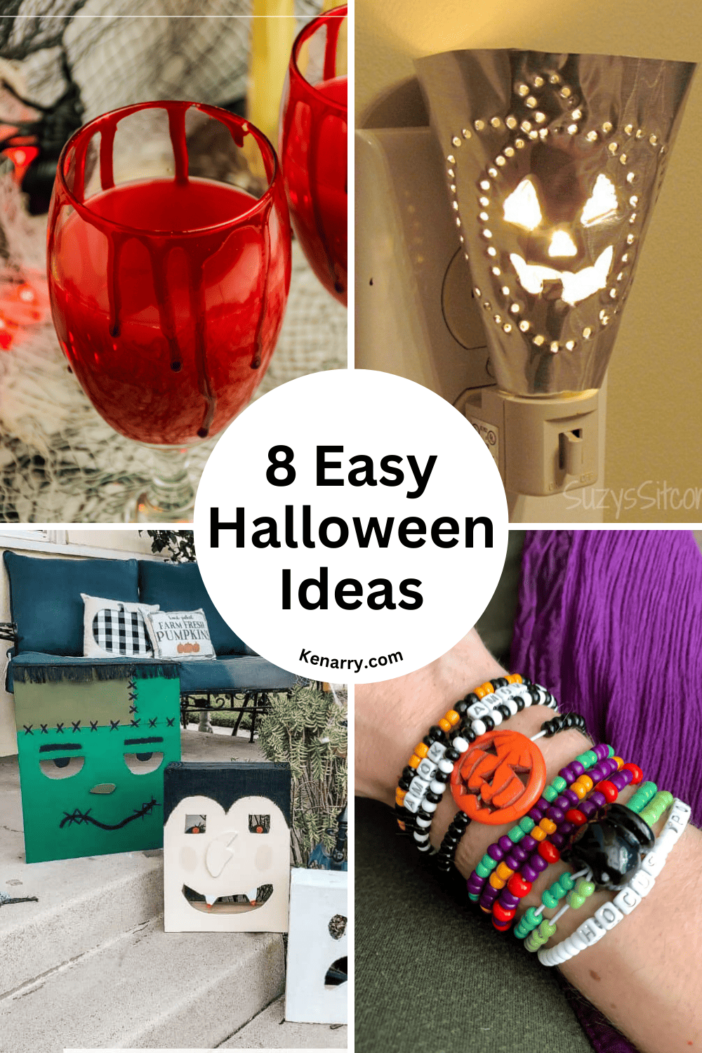 8 Easy Halloween Ideas from Kenarry.com