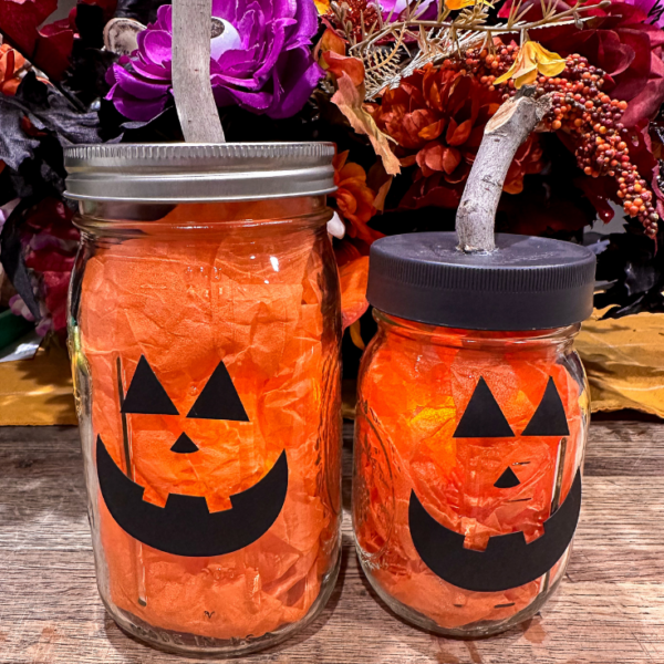 Mason Jar Pumpkin - Ideas for the Home