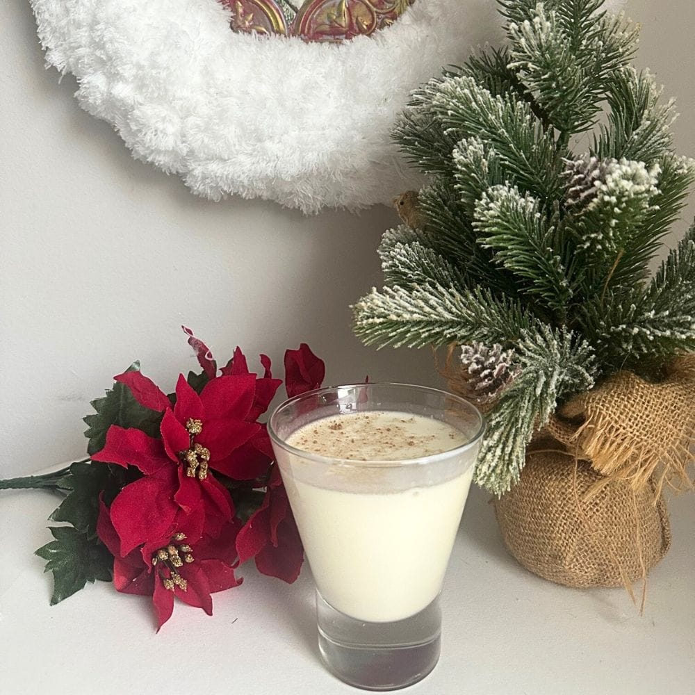 feature image spiked eggnog with rum