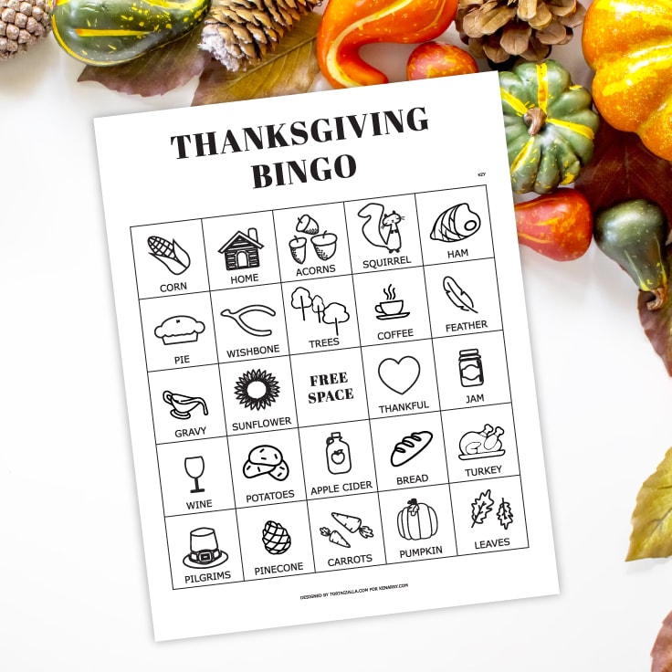 Thanksgiving Bingo Printables